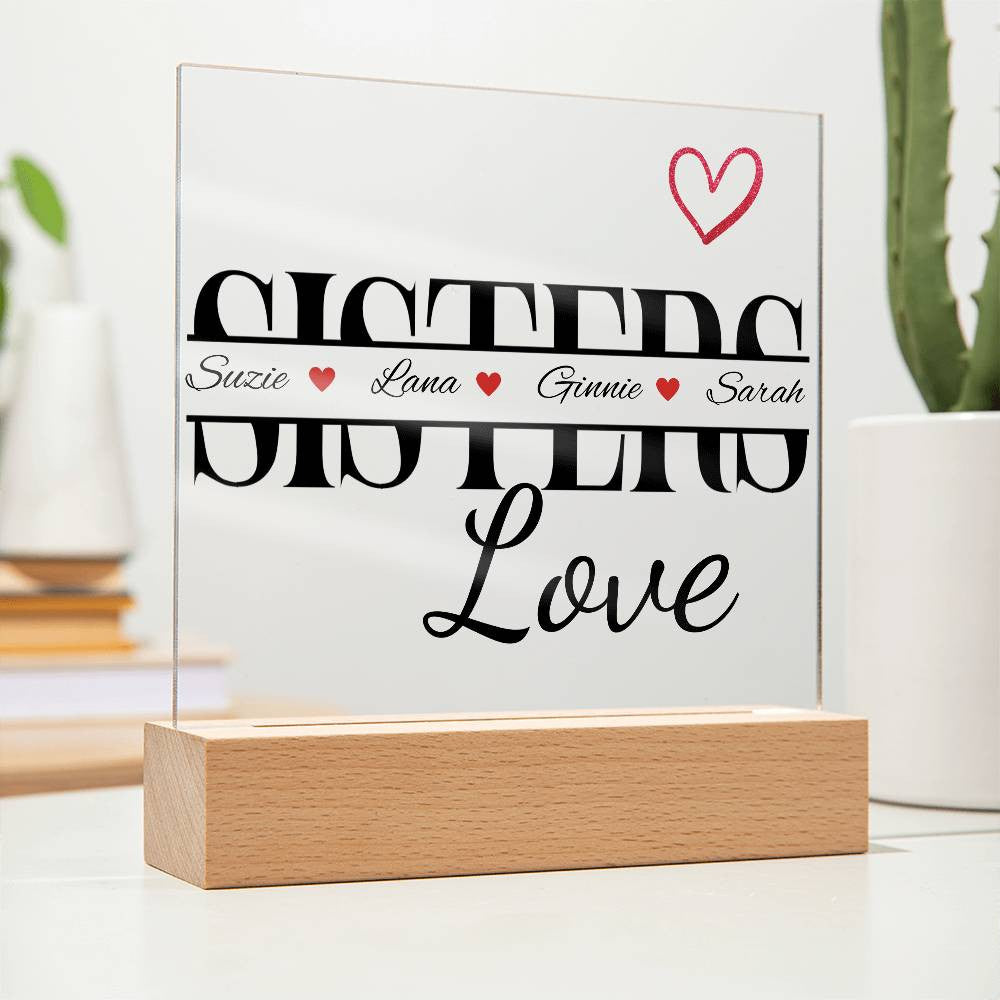 Personalized Sister Gift from Sister Plaque