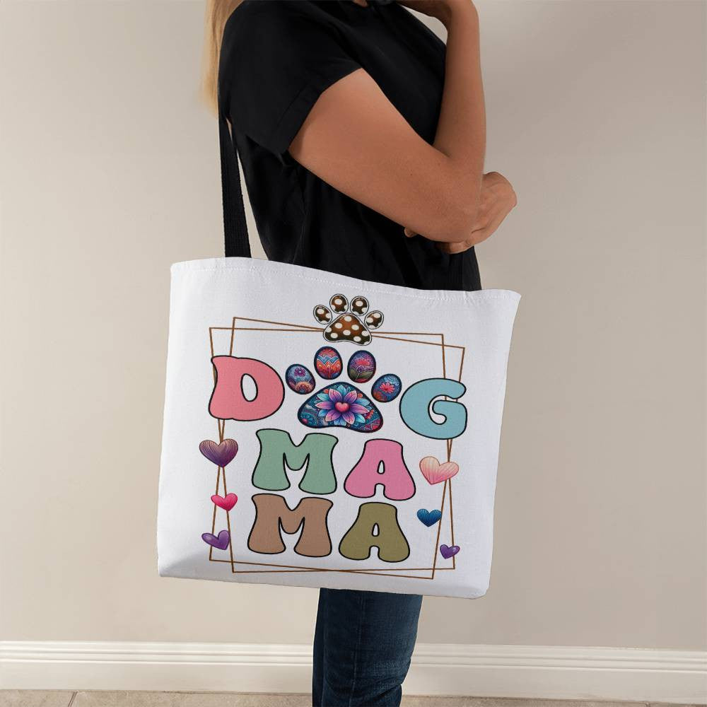 Boho Dog Mama Tote Bag