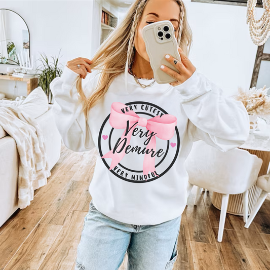Very Demure Coquette Sweatshirt