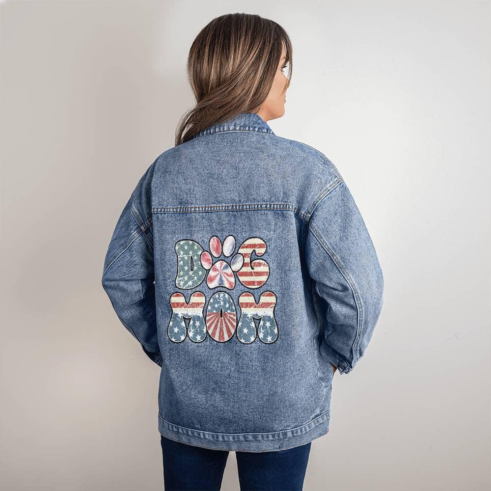 American Dog Lover Denim Jacket