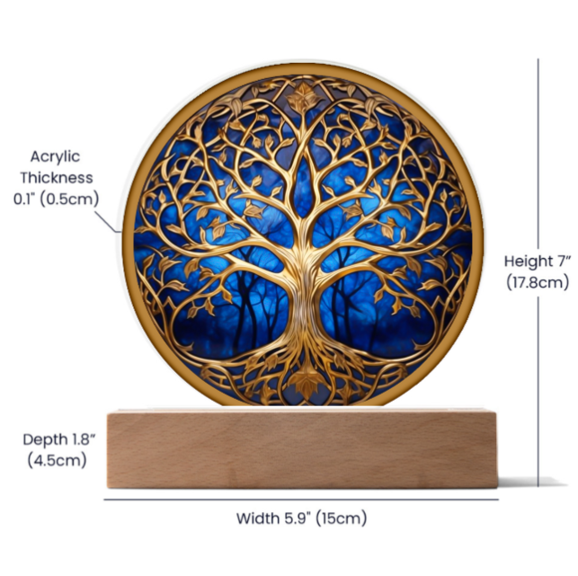 Tree of Life Keychain, Ornament, Necklace, and Plaque
