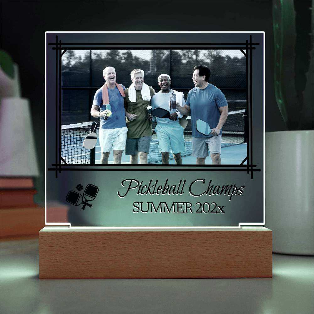 Custom Pickle Ball Award Plaque