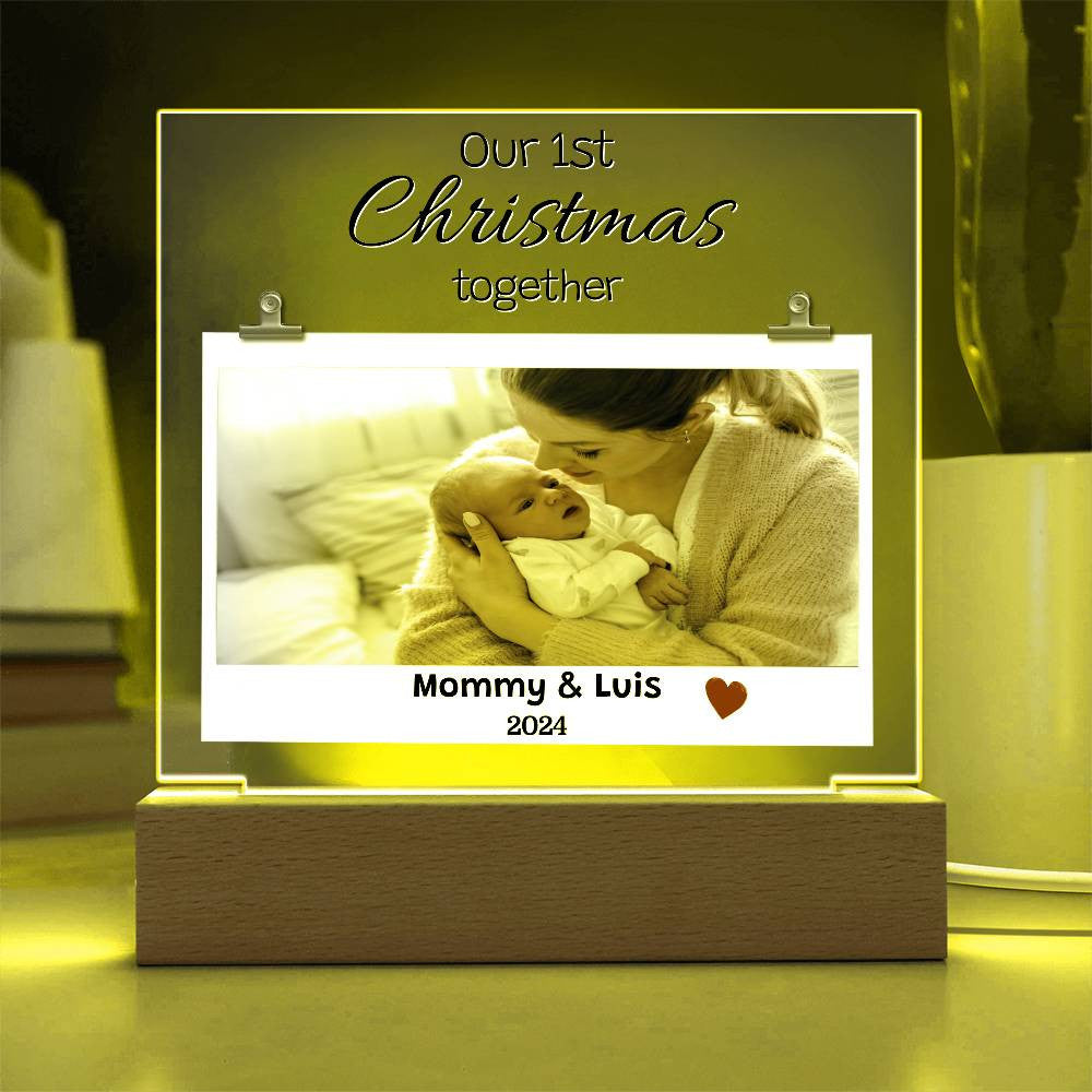 Personalized 1st Christmas New Mom Gift