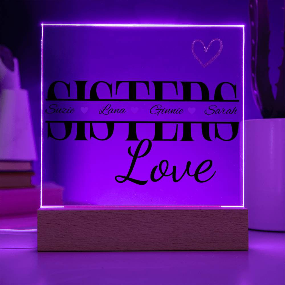 Personalized Sister Gift from Sister Plaque
