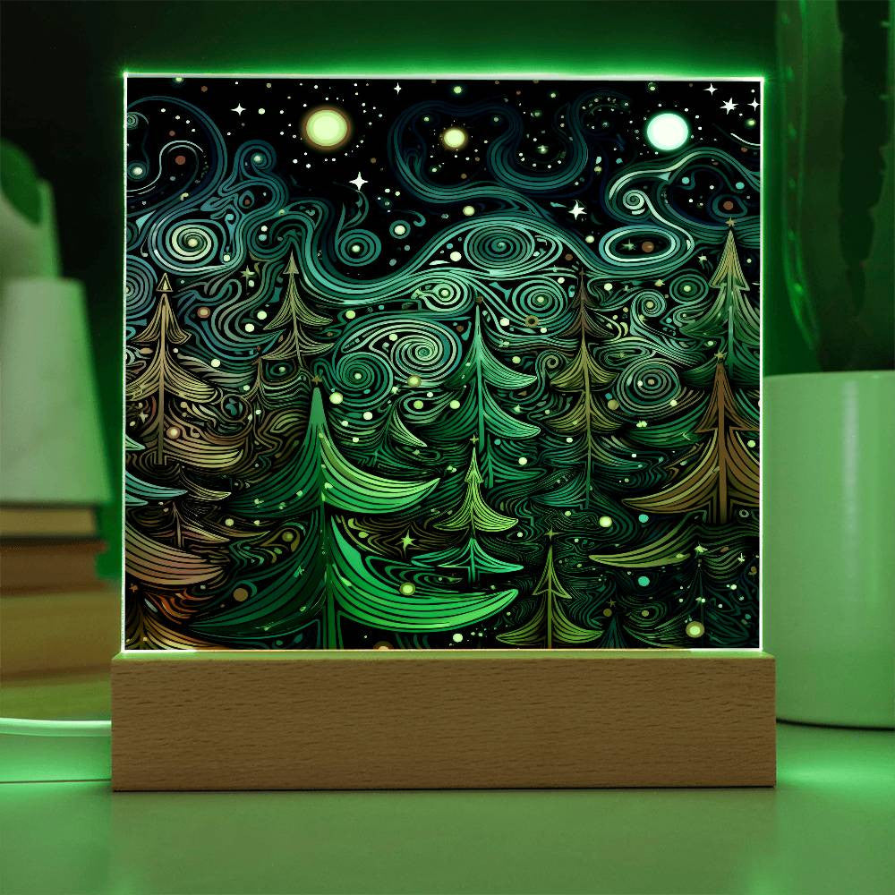 Abstract Christmas Tree Gift