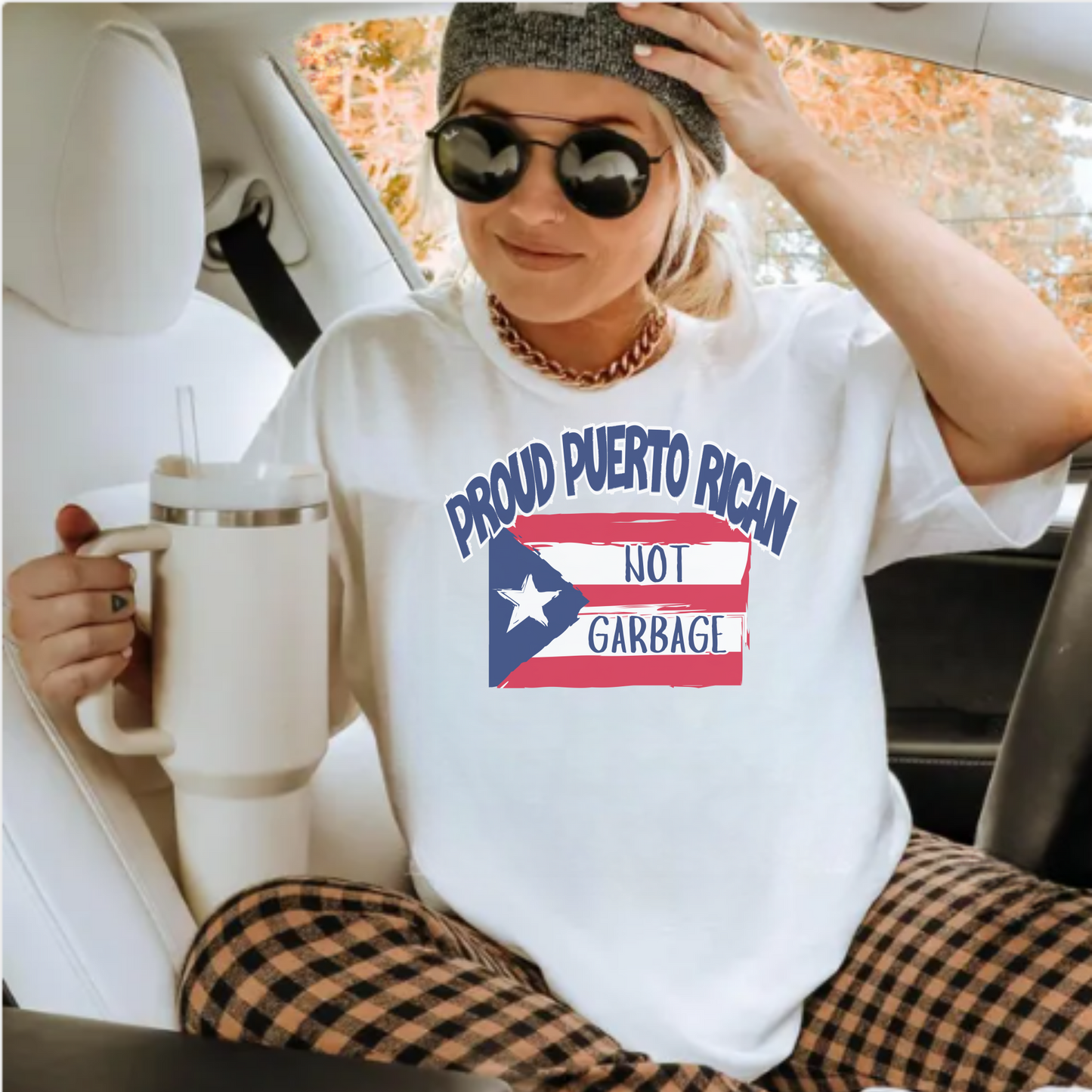 Proud Puerto Rican Not Garbage Shirt