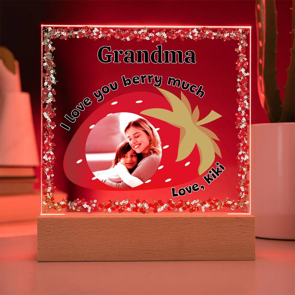 Custom Mom Grandma Photo Frame