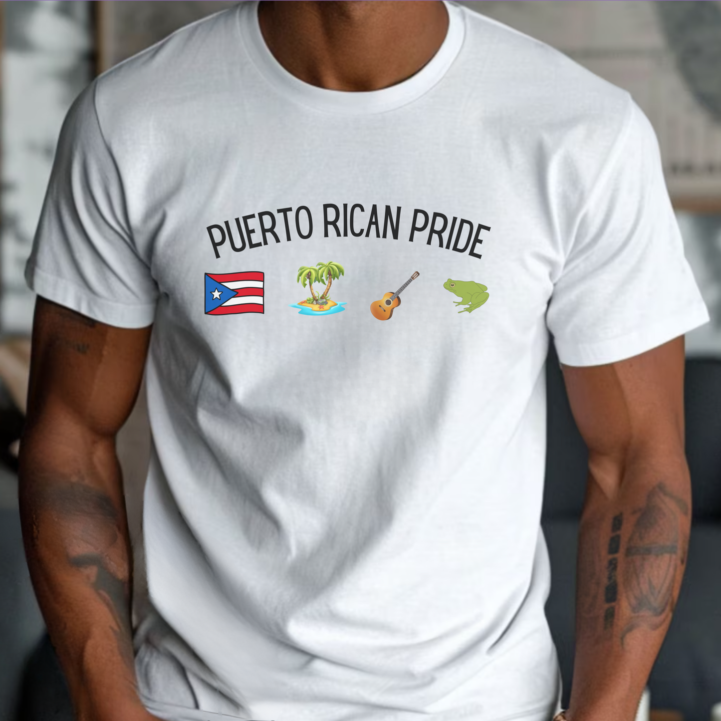 Puerto Rican Pride Unisex Crewneck Shirt