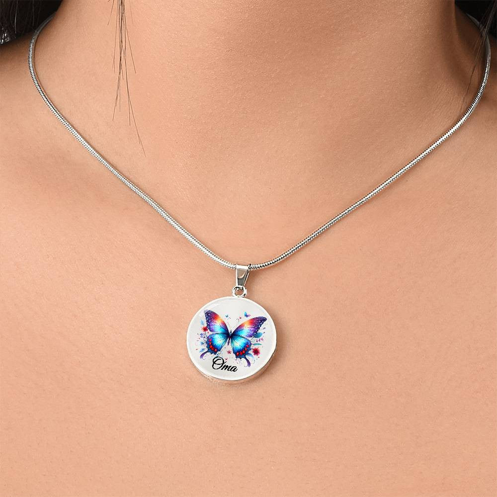 Abuela Butterfly Necklace
