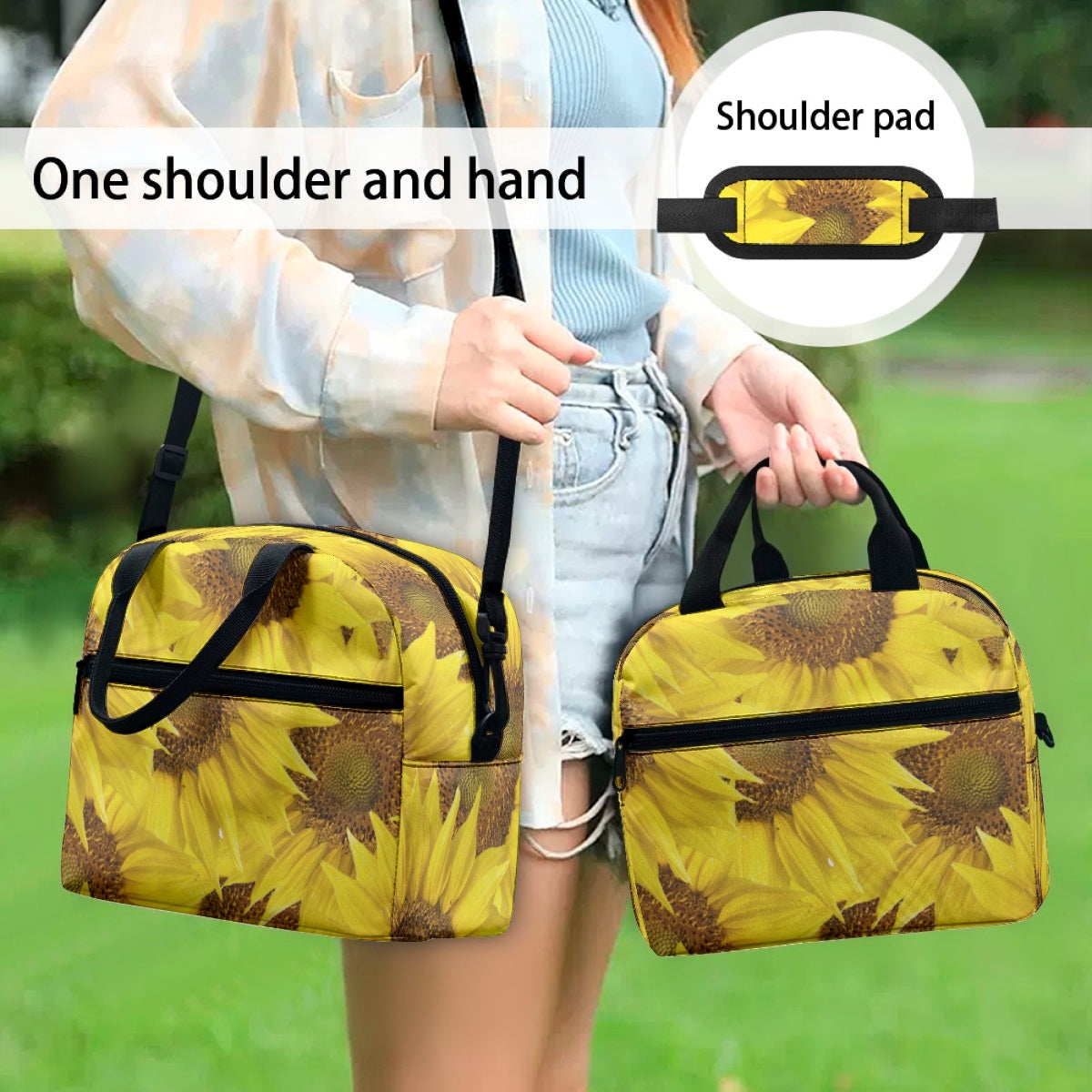 Sunflower Collection Portable Lunch Bag