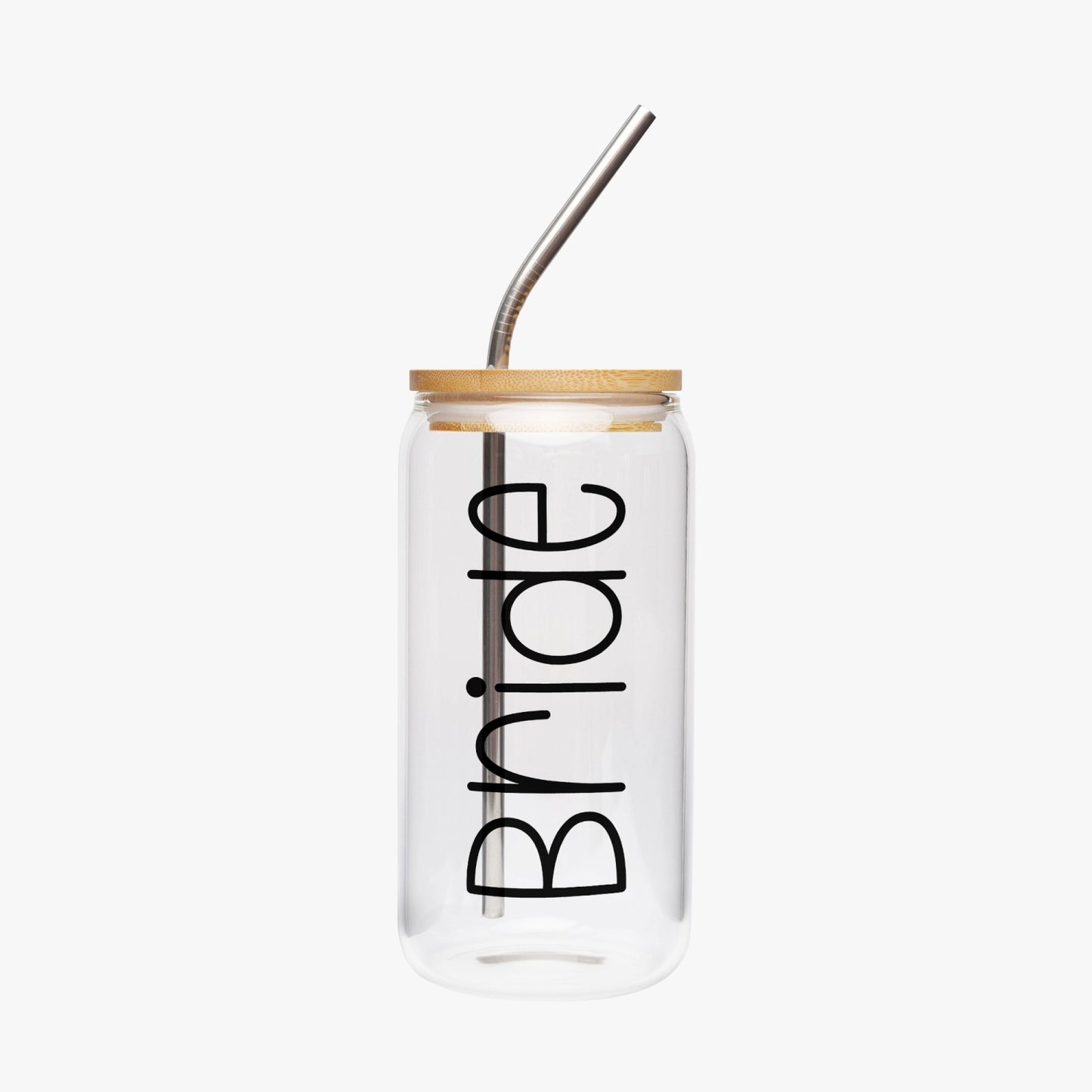 Bride Wedding Tumbler with Bamboo Lid