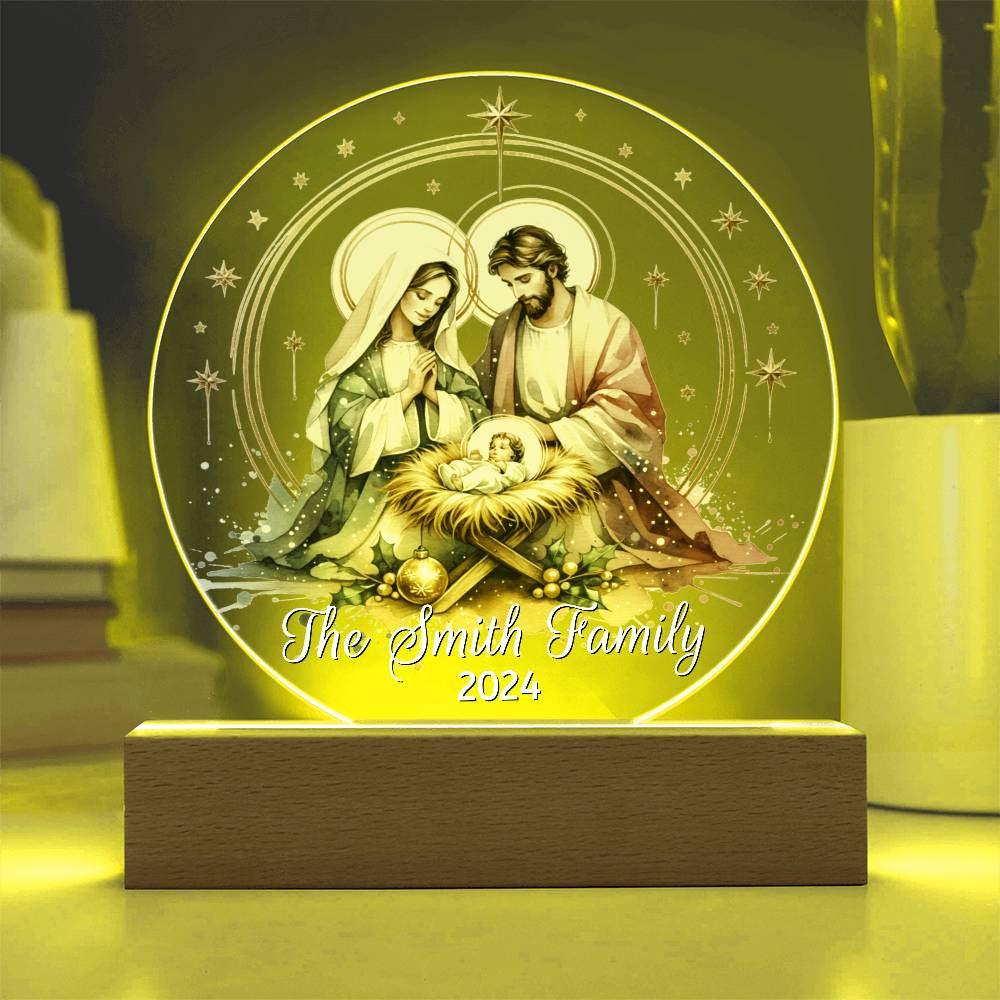 Christian Nativity Scene