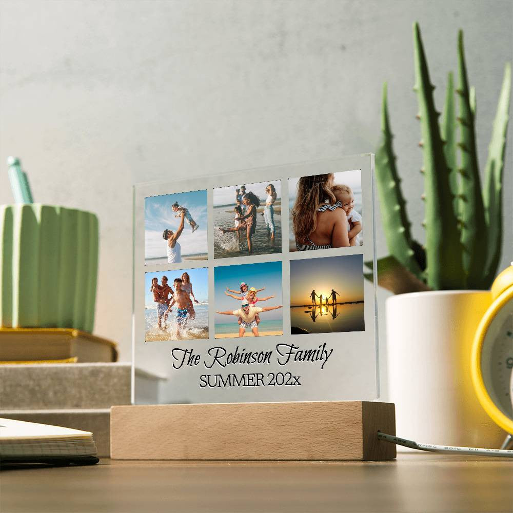 Custom Photo Collage LED Light