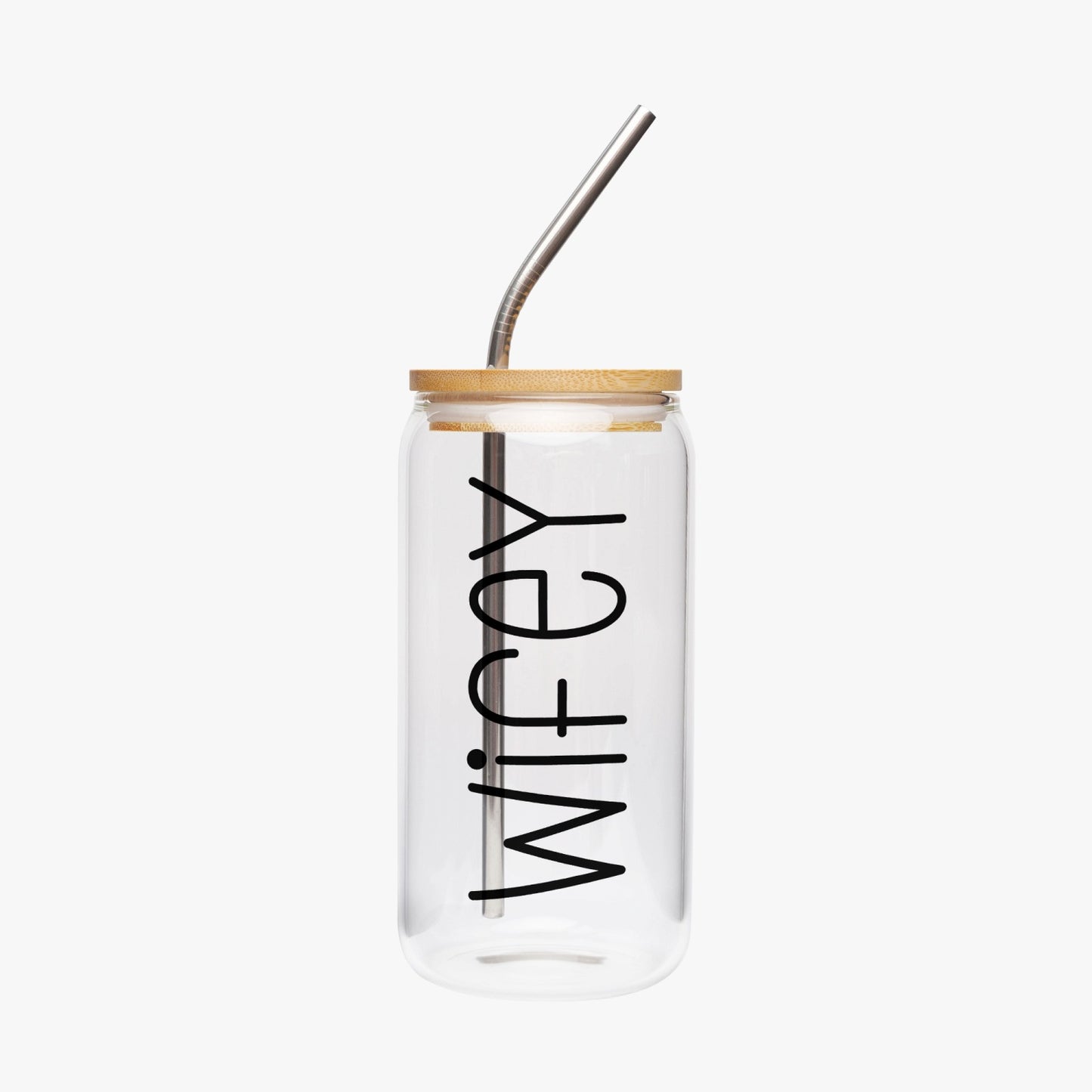Wifey Tumbler with Bamboo Lid