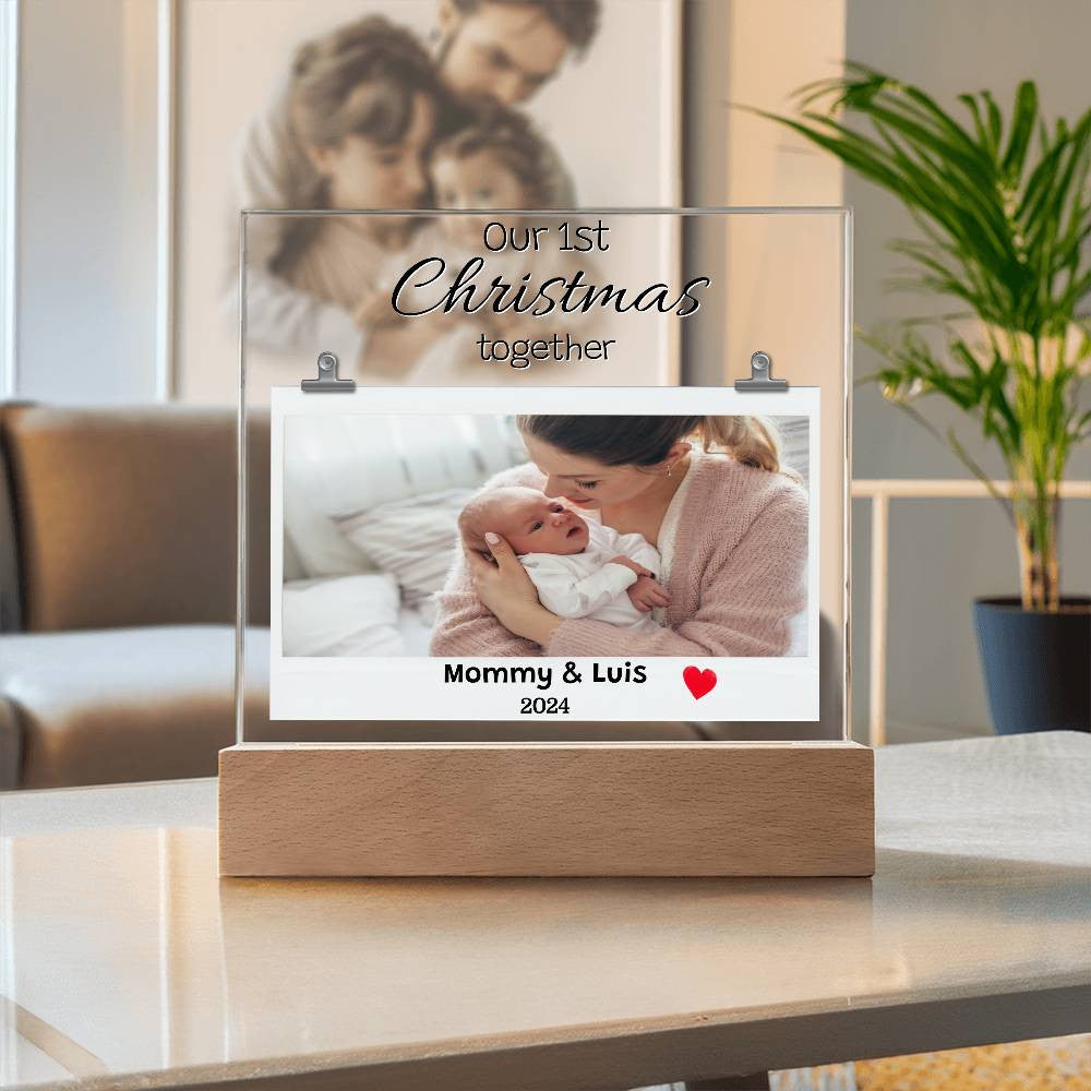 Personalized 1st Christmas New Mom Gift