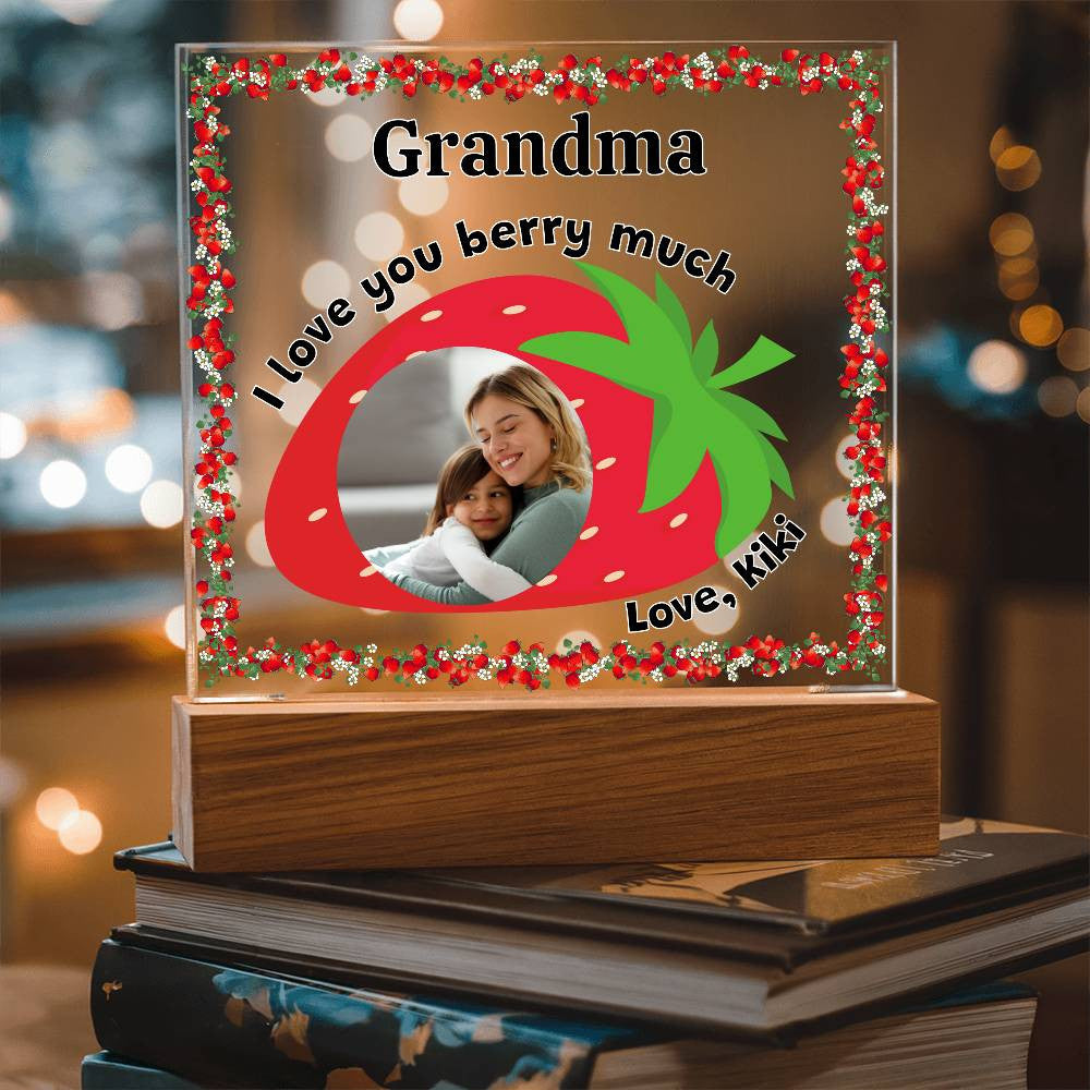 Custom Mom Grandma Photo Frame