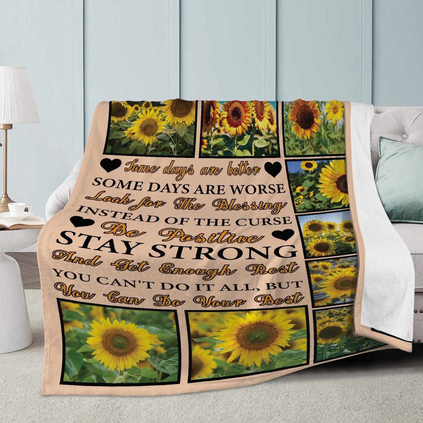 Do Your Best Fleece Blanket