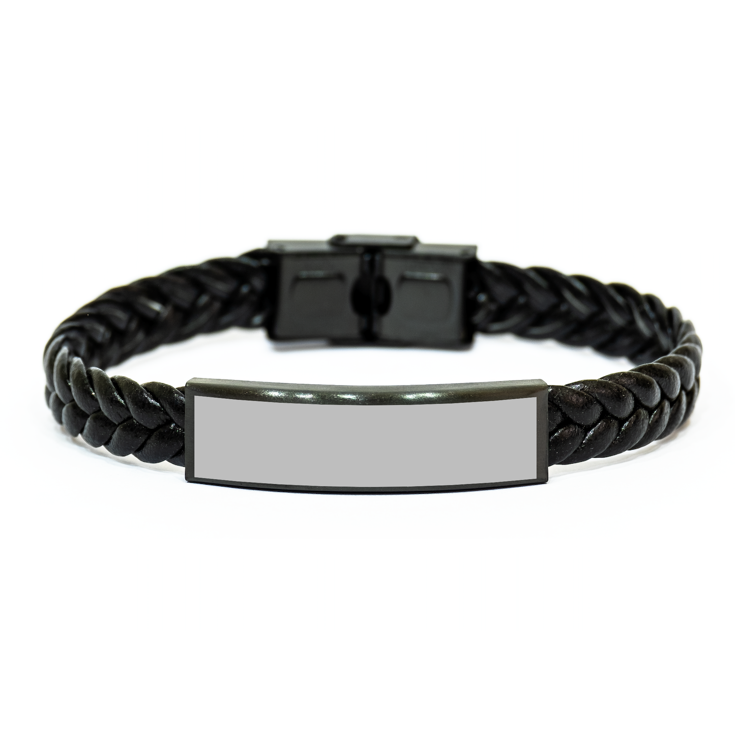 Comedian By Day, Ninja By Night, Funny Interlaced Leather Bracelet Gifts for Men, Women, Friends, Coworkers, Family Graduation Unique Presents - Image 1