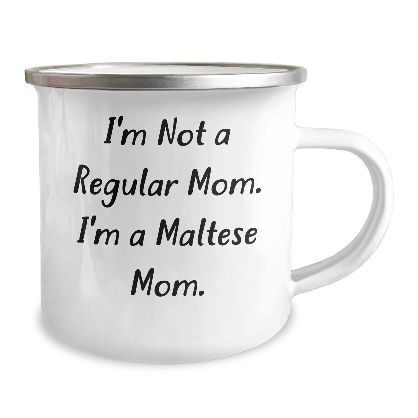 Maltese Dog Mom Camping Mug for Graduation Unique Gifts from Family to Friends - Image 2