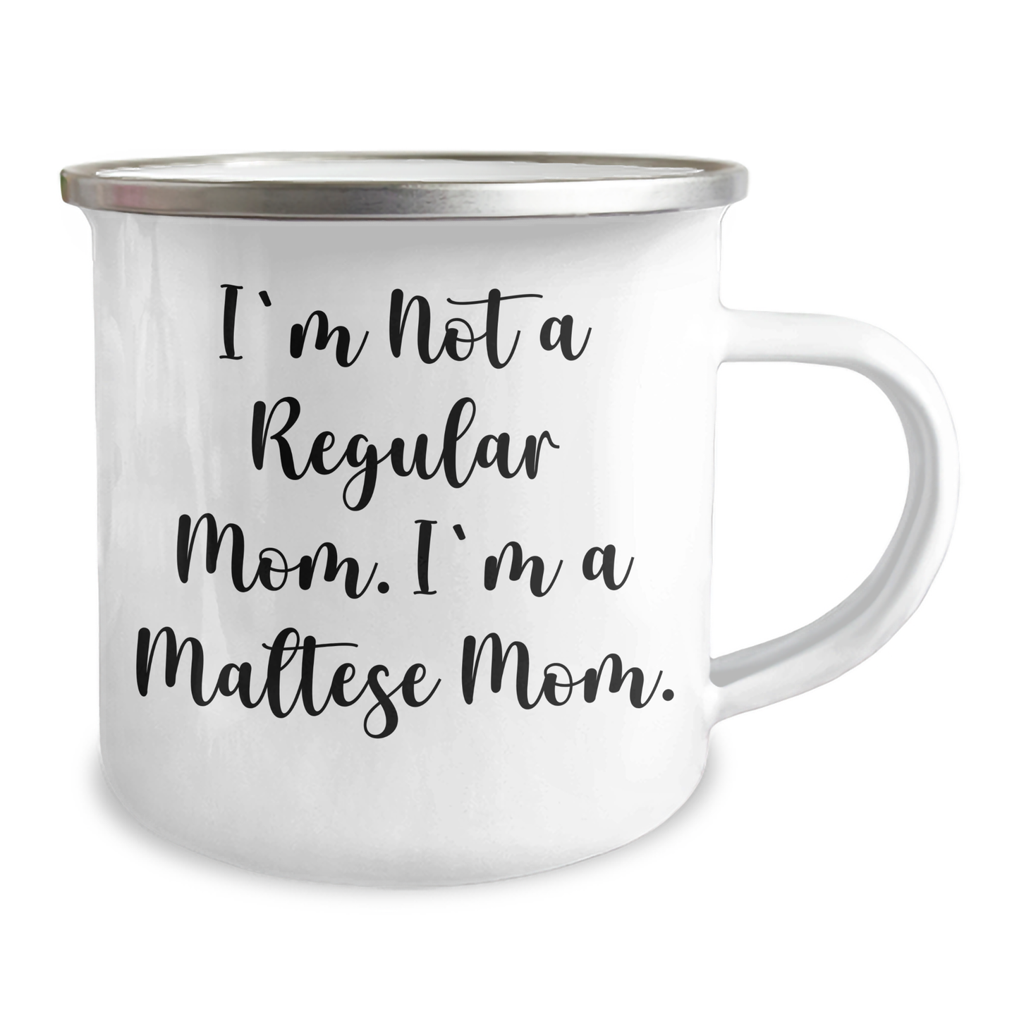 Maltese Mom's Funny Graduation Gift, Gifts from Family to Maltese Dog Lovers, Camping Mug for Friends, Unique Gifts for Maltese Dog Parents - Image 2