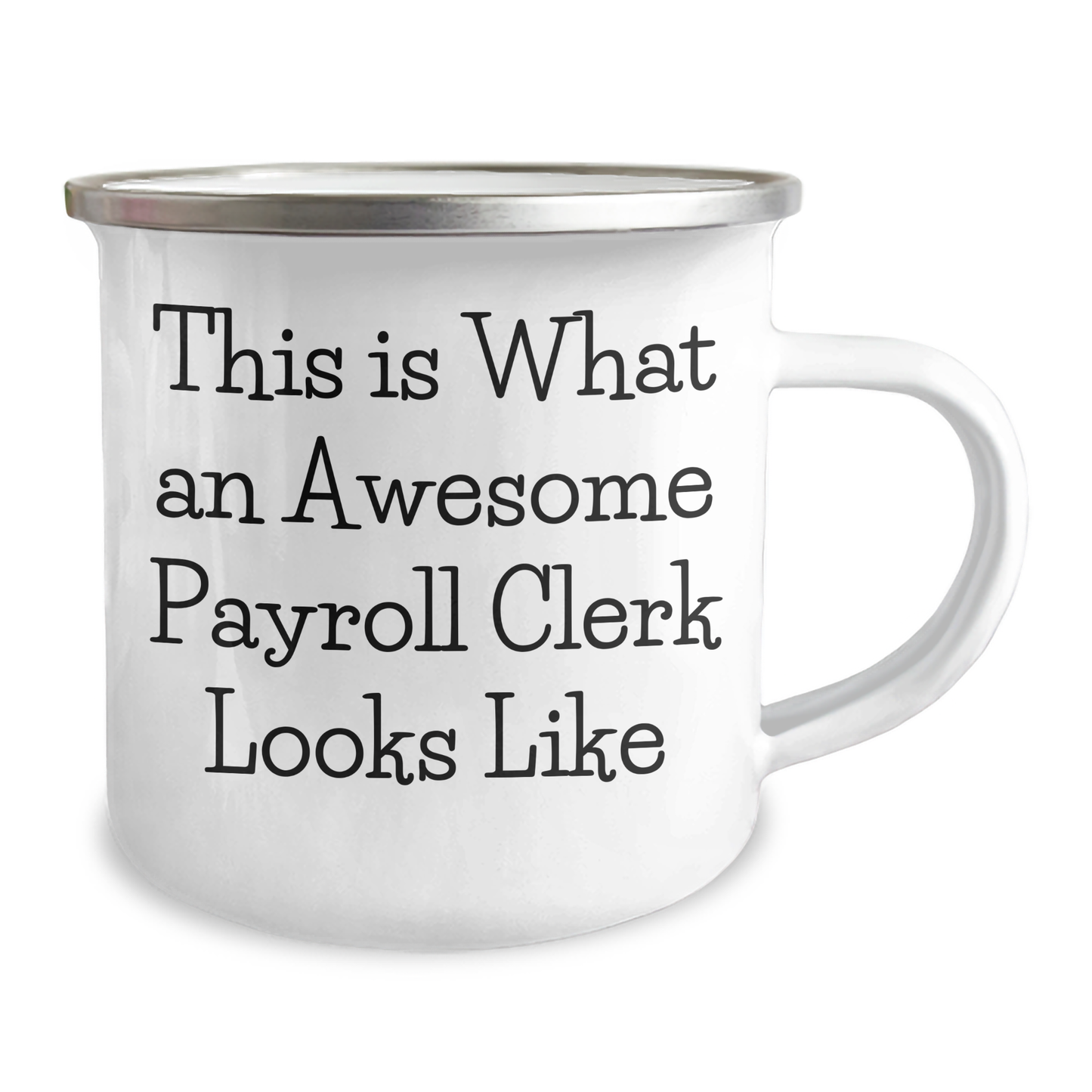 Payroll Clerk Gifts, Funny Quote Coffee Mug for Graduation, 'This Is What An Awesome Payroll Clerk Looks Like' from Friends, Coworkers, Family - Image 2