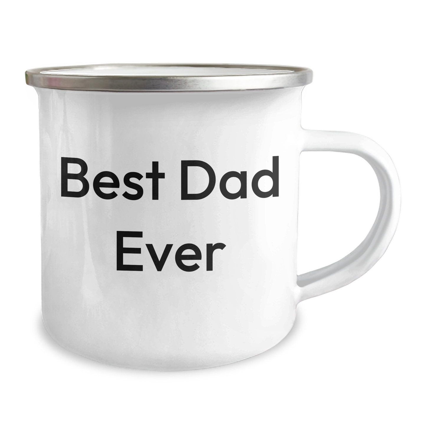 Funny Dad Gifts for Men from Best Dad Ever, Camping Mug for Graduation Unforgettable Moments, 12 oz Stainless Steel with Enamel Finish - Image 2