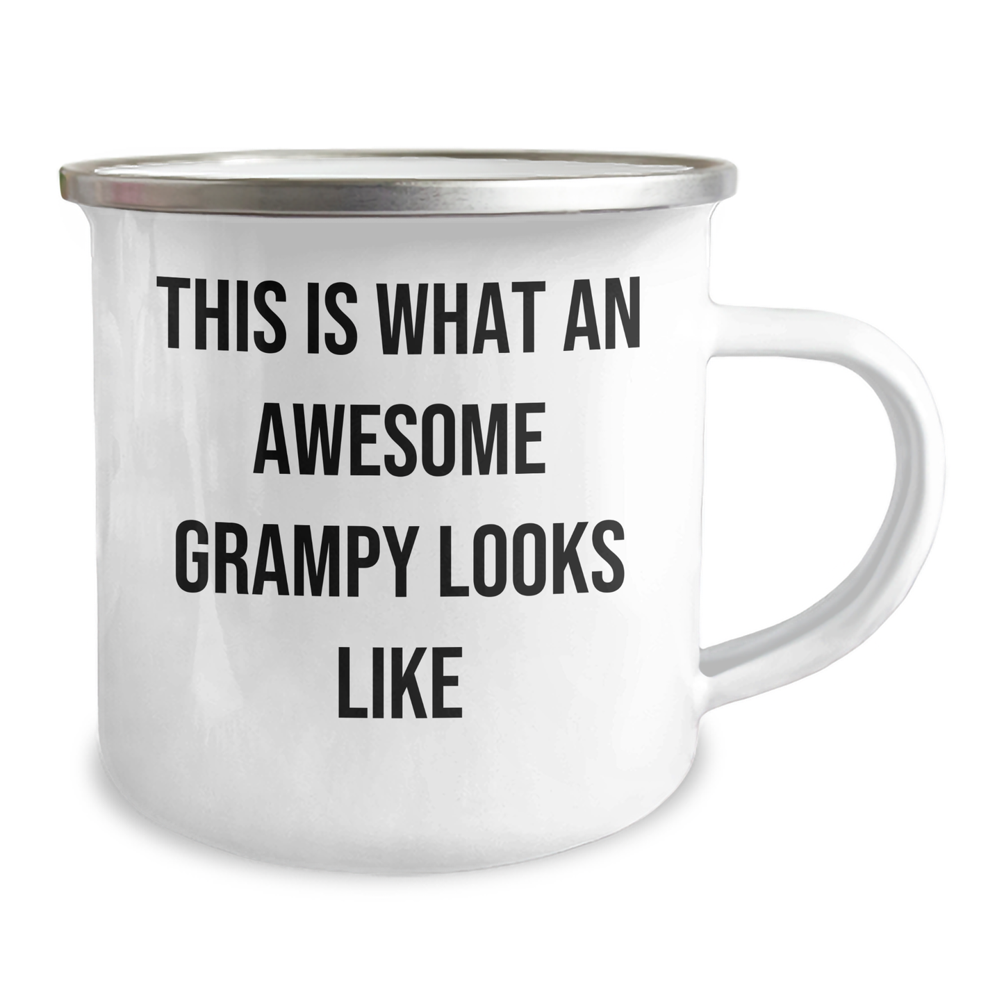 Funny Grampy Gifts from Men to Grampy, 'This Is What An Awesome Grampy Looks Like' Funny Camping Mug for Grampy's Graduation, Unique Gifts for Grampy - Image 2