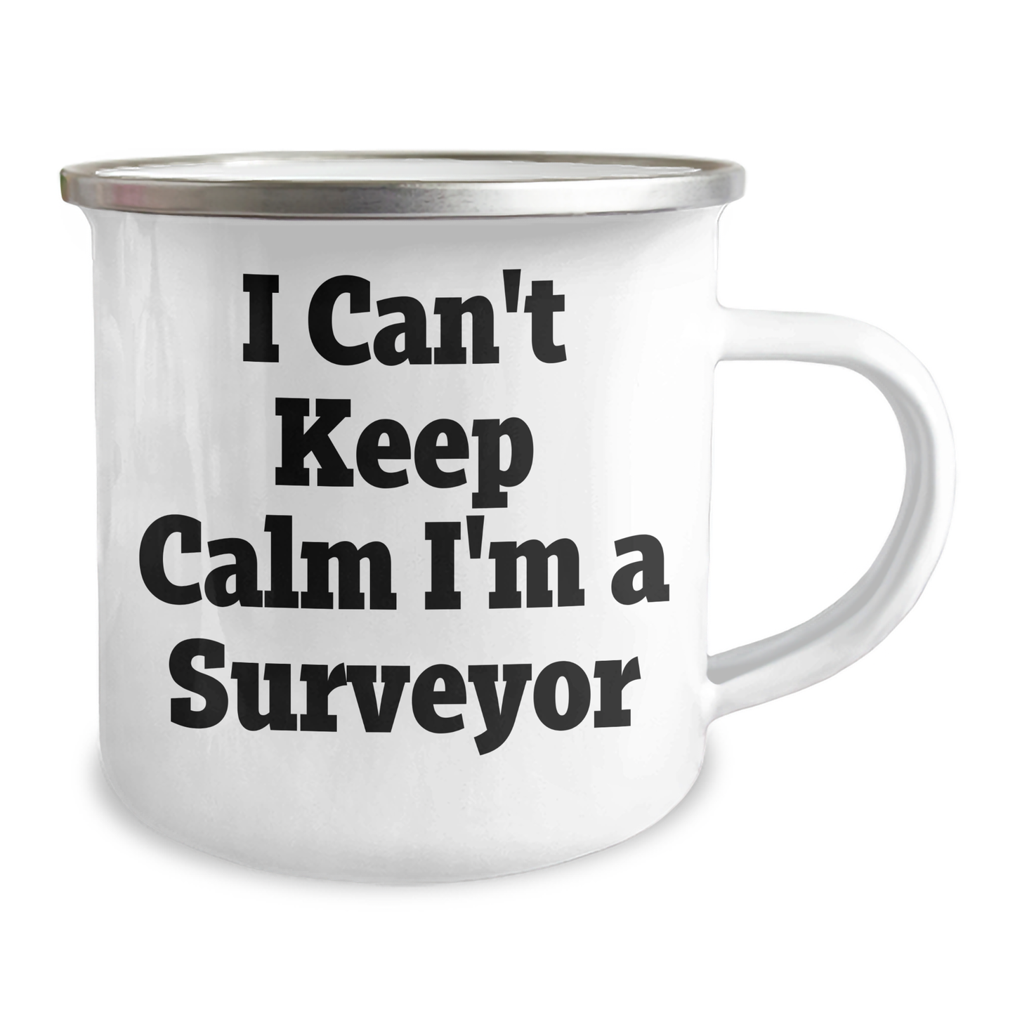 I Can't Keep Calm I'm A Surveyor Funny Camping Mug Gifts from Friends and Family for Mother's Day - Image 2