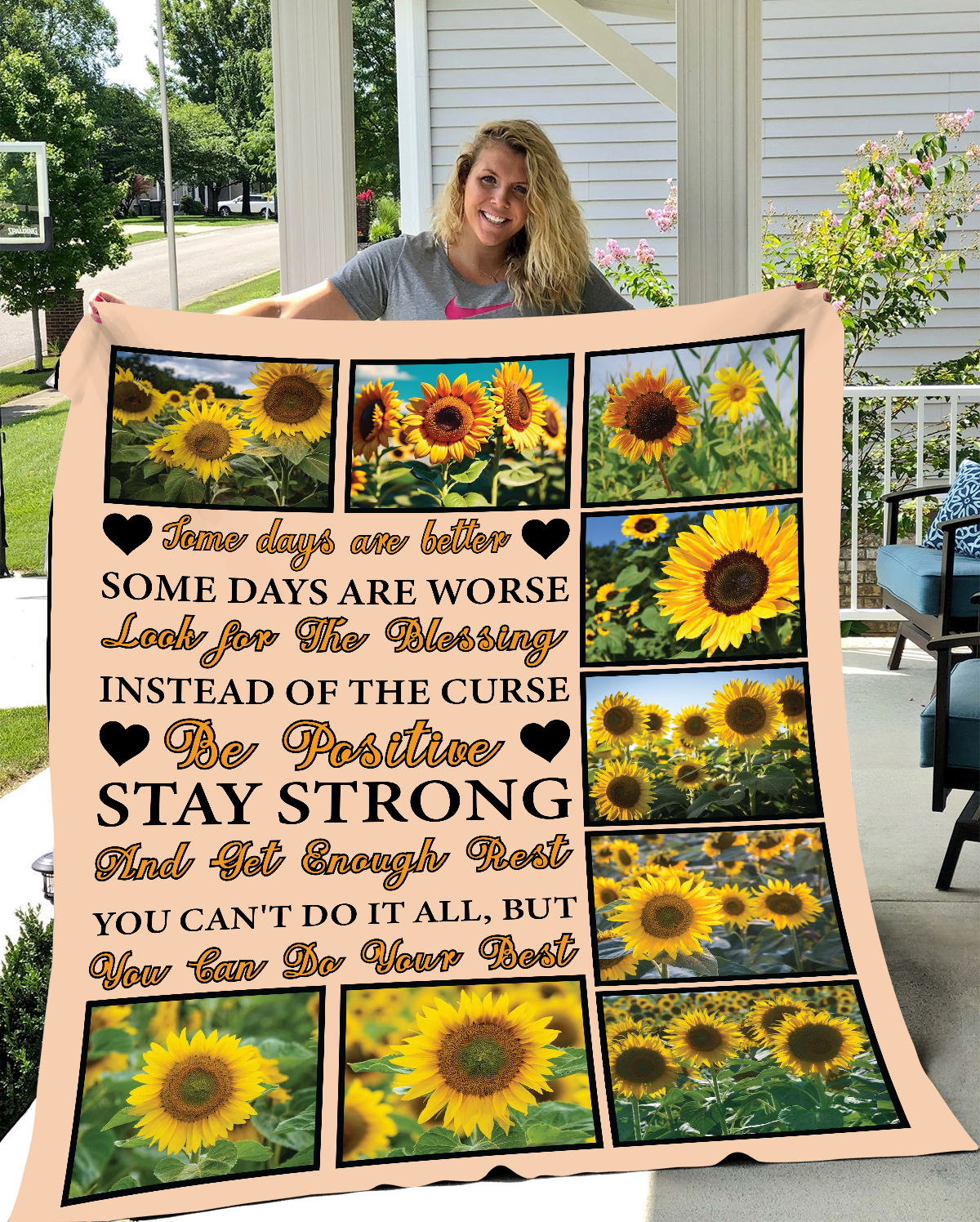 Do Your Best Fleece Blanket