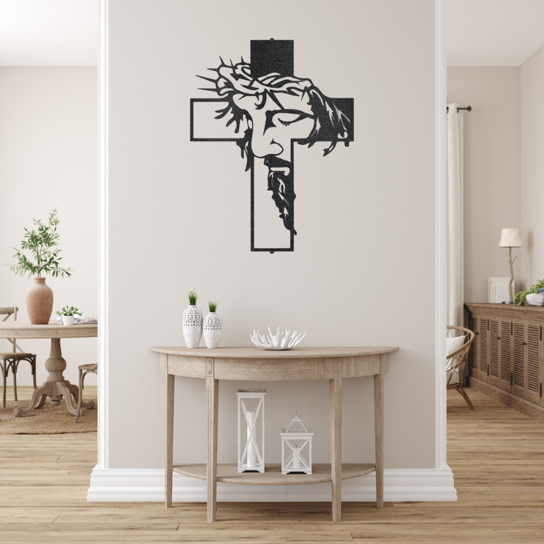 Christ Cross - Steel Sign