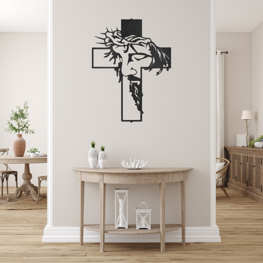 Christ Cross - Steel Sign