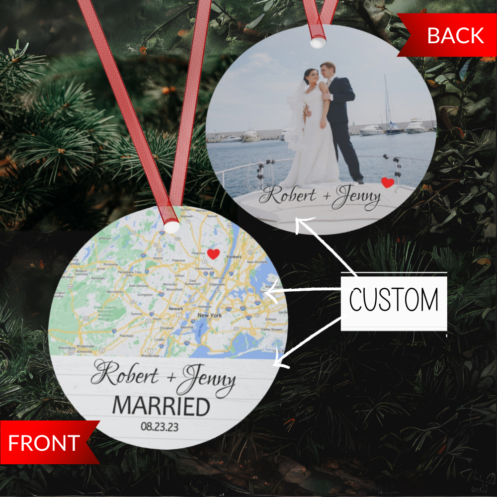 First Christmas Married Ornament