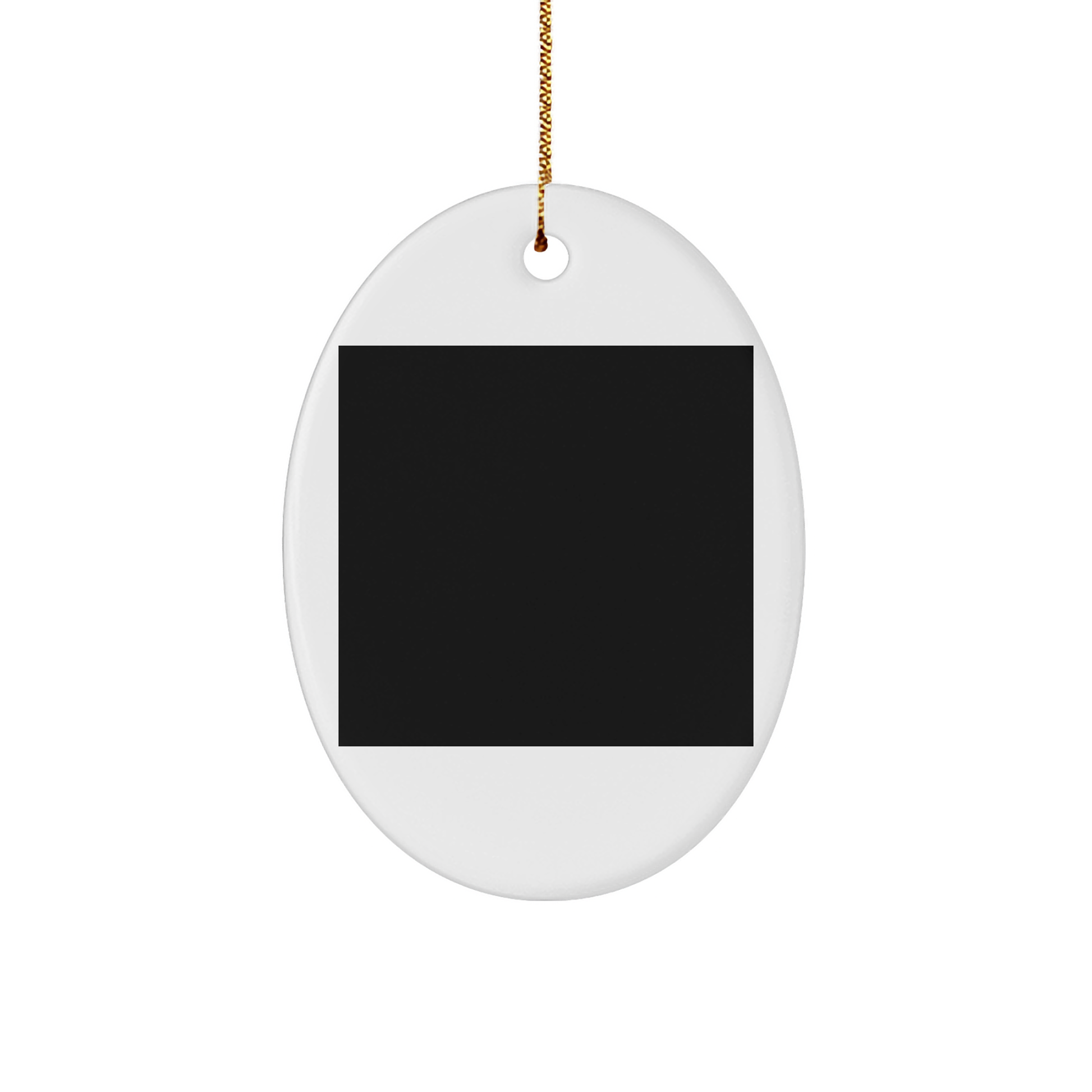 Comedian Gifts from Friends - Comedian By Day. Ninja By Night. Oval Ornament, Christmas Unique Gifts for Comedian, Men, Women, Family - Image 1