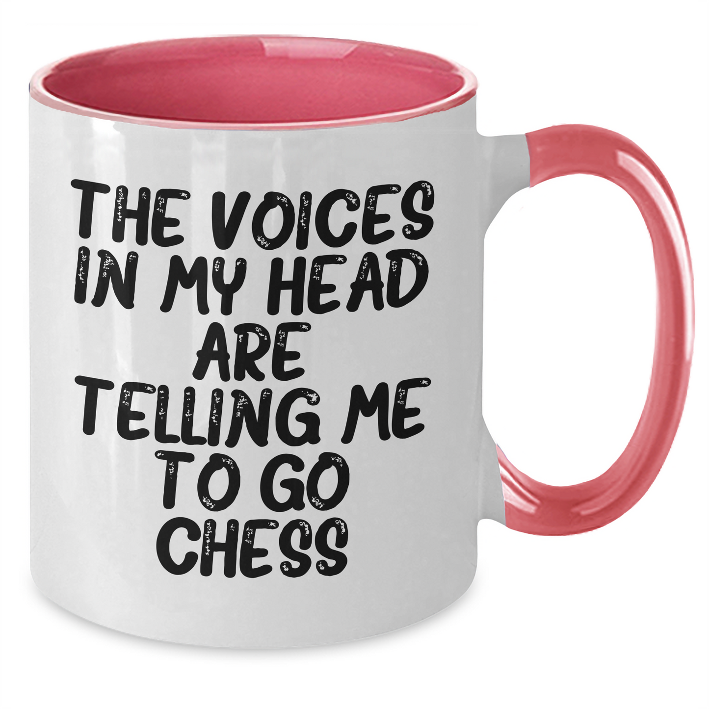 Funny Chess Quote Two Tone Coffee Mug, Gifts for Chess Enthusiasts from Friends, Unique Graduation Gifts for Men, Women, Family - Additional