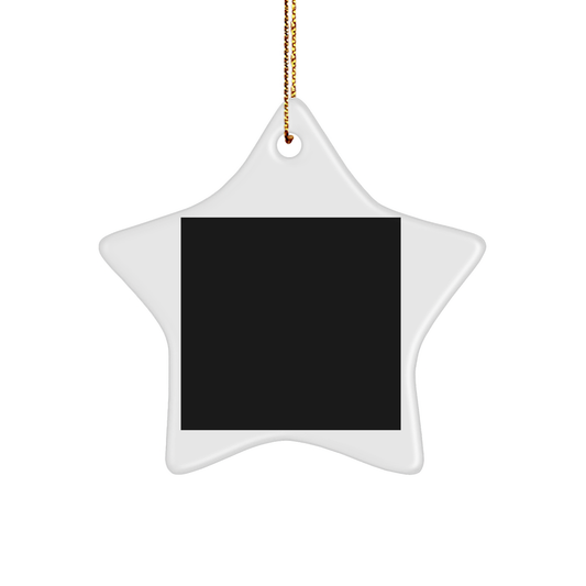 Comedian Gifts for Friends, Comedian By Day. Ninja By Night. Christmas Star Ornament, Funny Quote, Unique Gifts from Friends to Comedian - Image 1