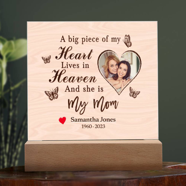 Personalized Mom In Remembrance Ornament