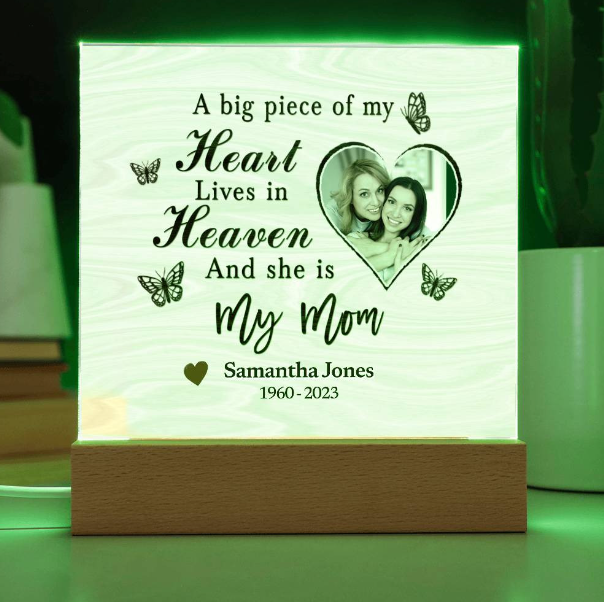 Personalized Mom In Remembrance Ornament