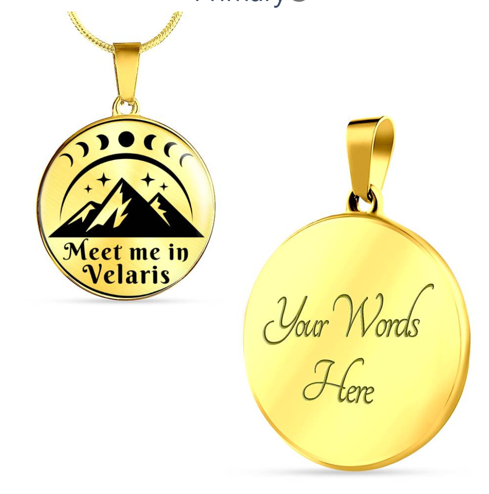 Personalized Acotar Velaris Necklace