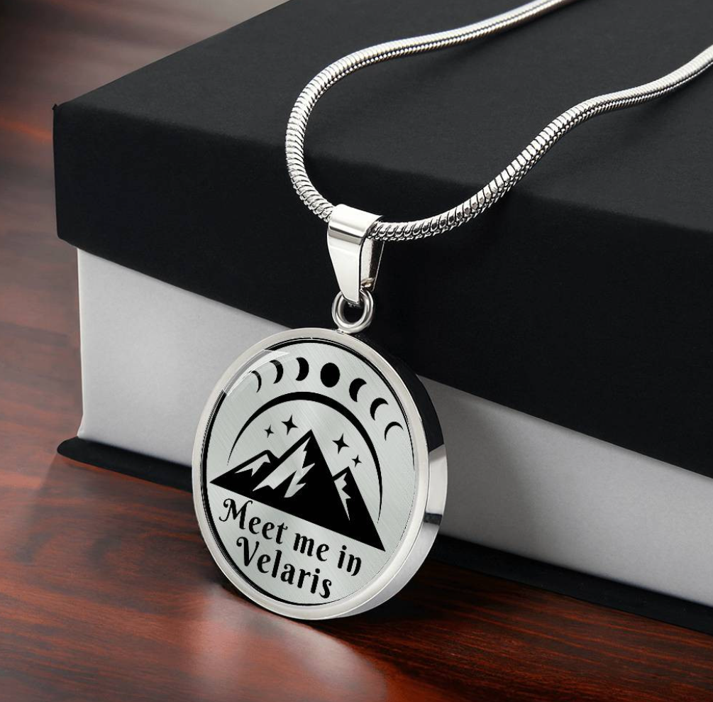 Personalized Acotar Velaris Necklace