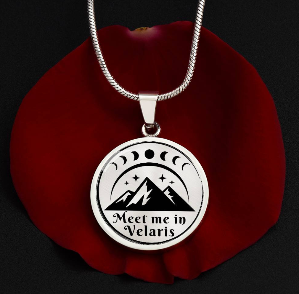 Personalized Acotar Velaris Necklace