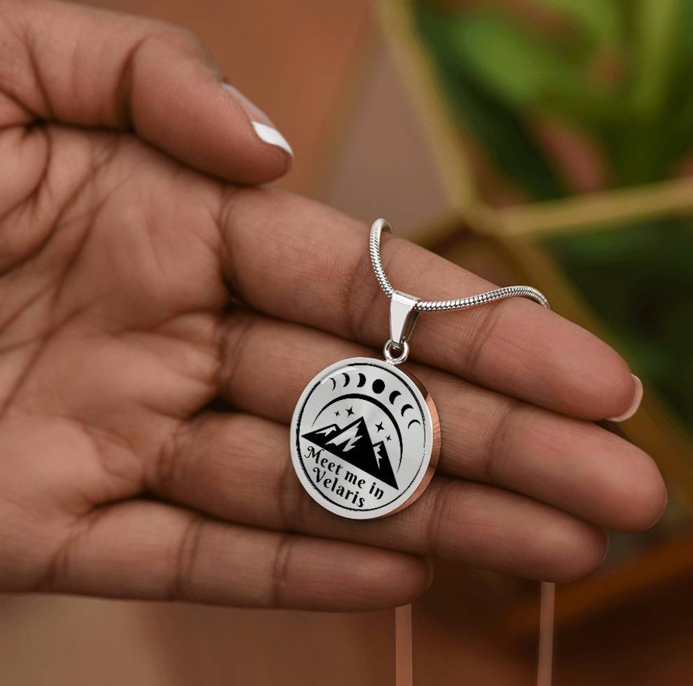 Personalized Acotar Velaris Necklace