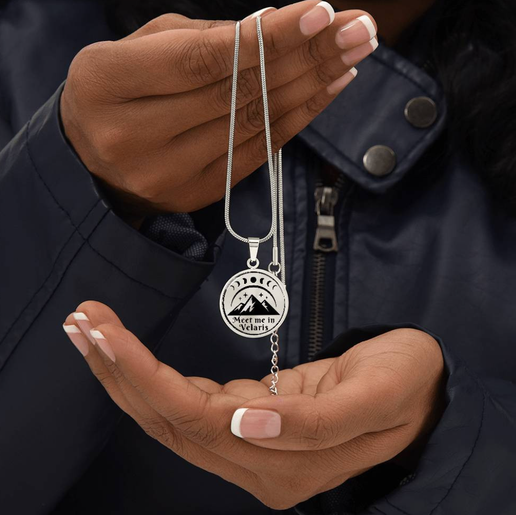 Personalized Acotar Velaris Necklace