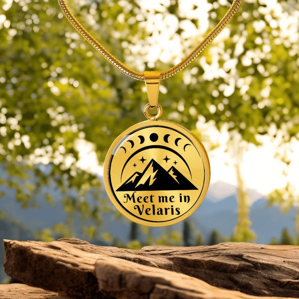 Personalized Acotar Velaris Necklace