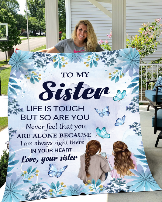 Sister Tough Fleece Blanket
