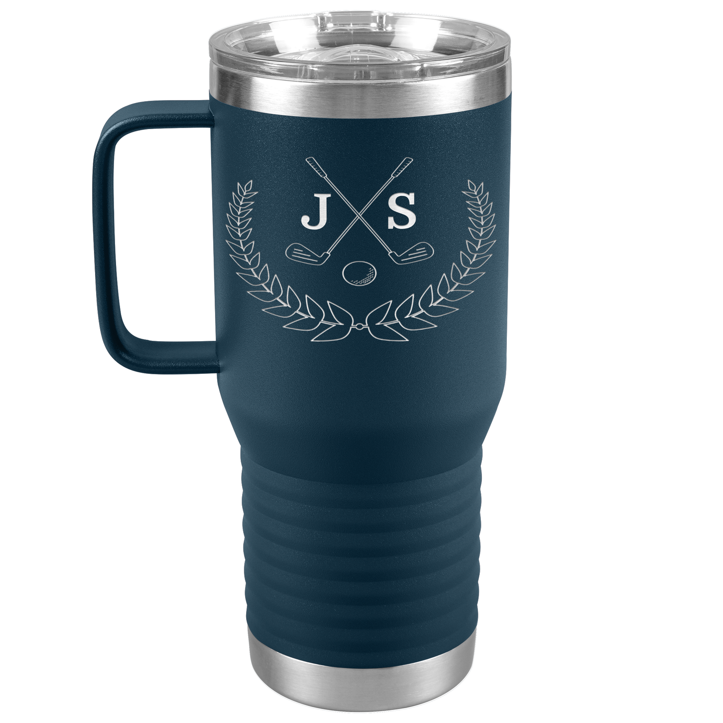 Personalized Golf Tumbler - Gift for Dad, Husband, Grandpa 20 oz