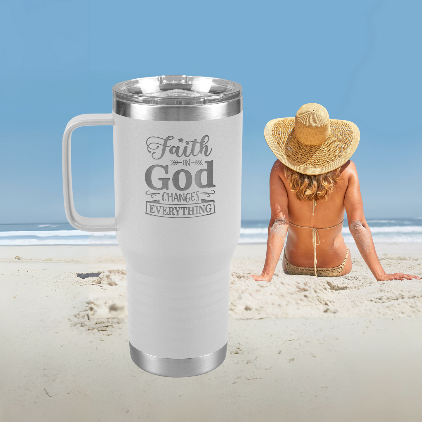 Faith in God Tumbler