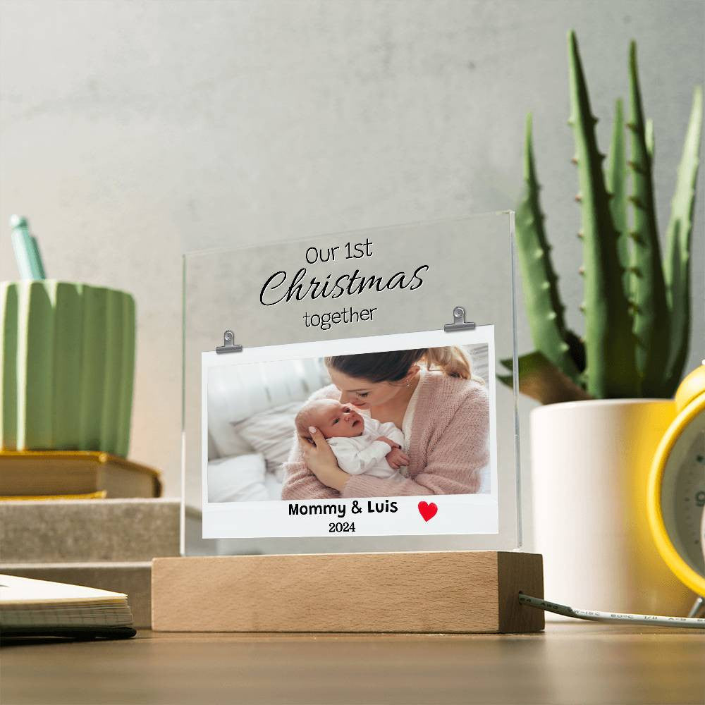 Personalized 1st Christmas New Mom Gift