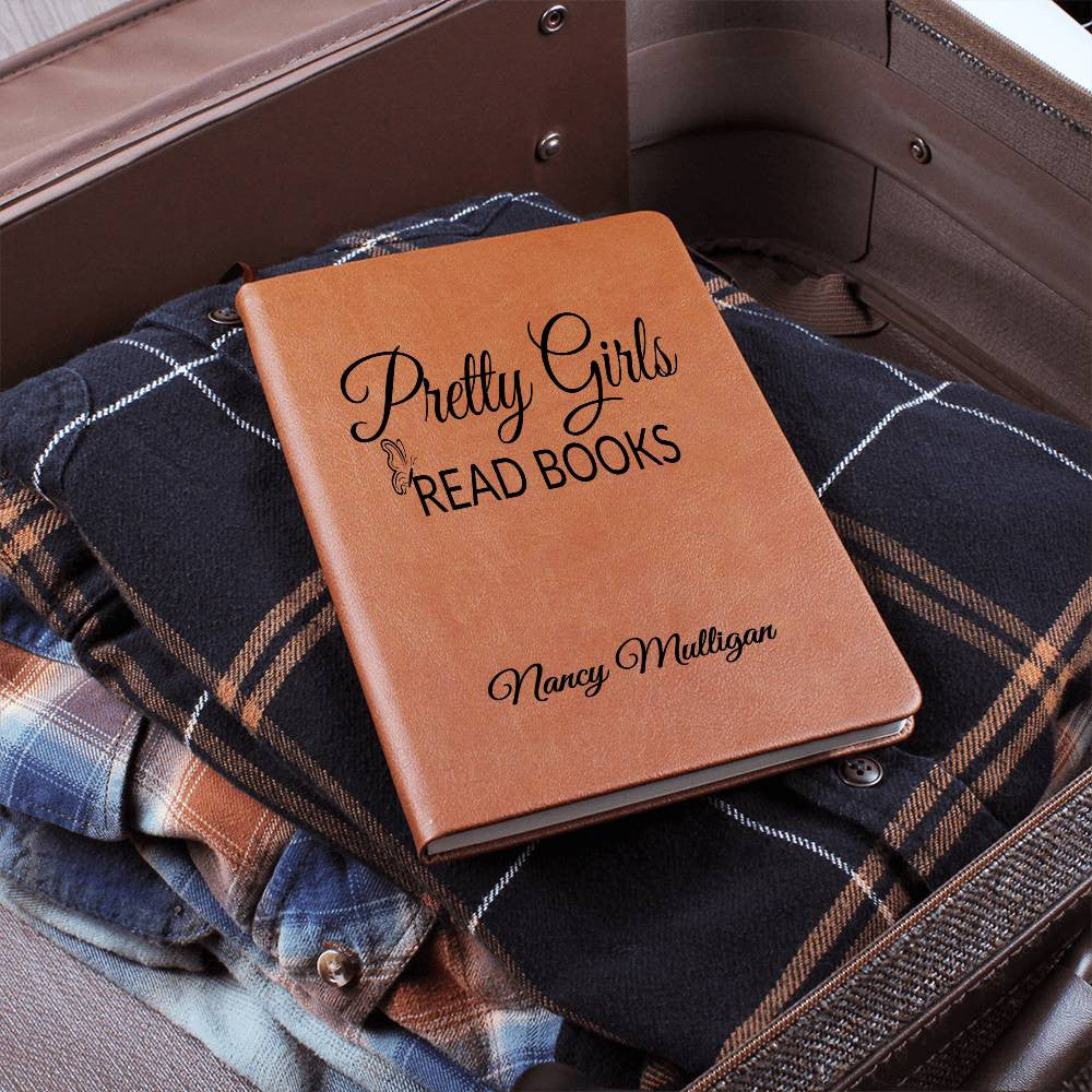 Personalized Butterfly Pretty Girls Read Books Daily Journal
