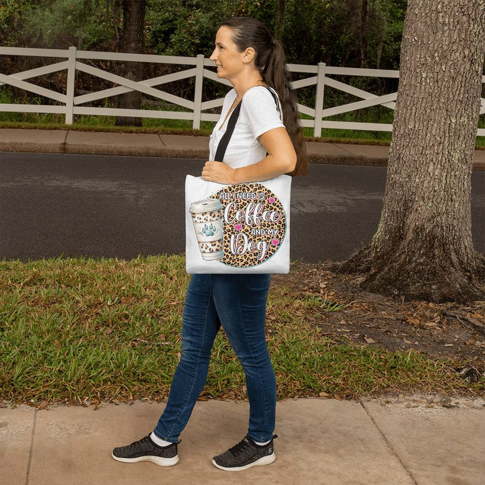 Custom Coffee and Dog Mom Bag