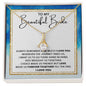 Beautiful Bride | Hand In Hand | Alluring Beauty Necklace